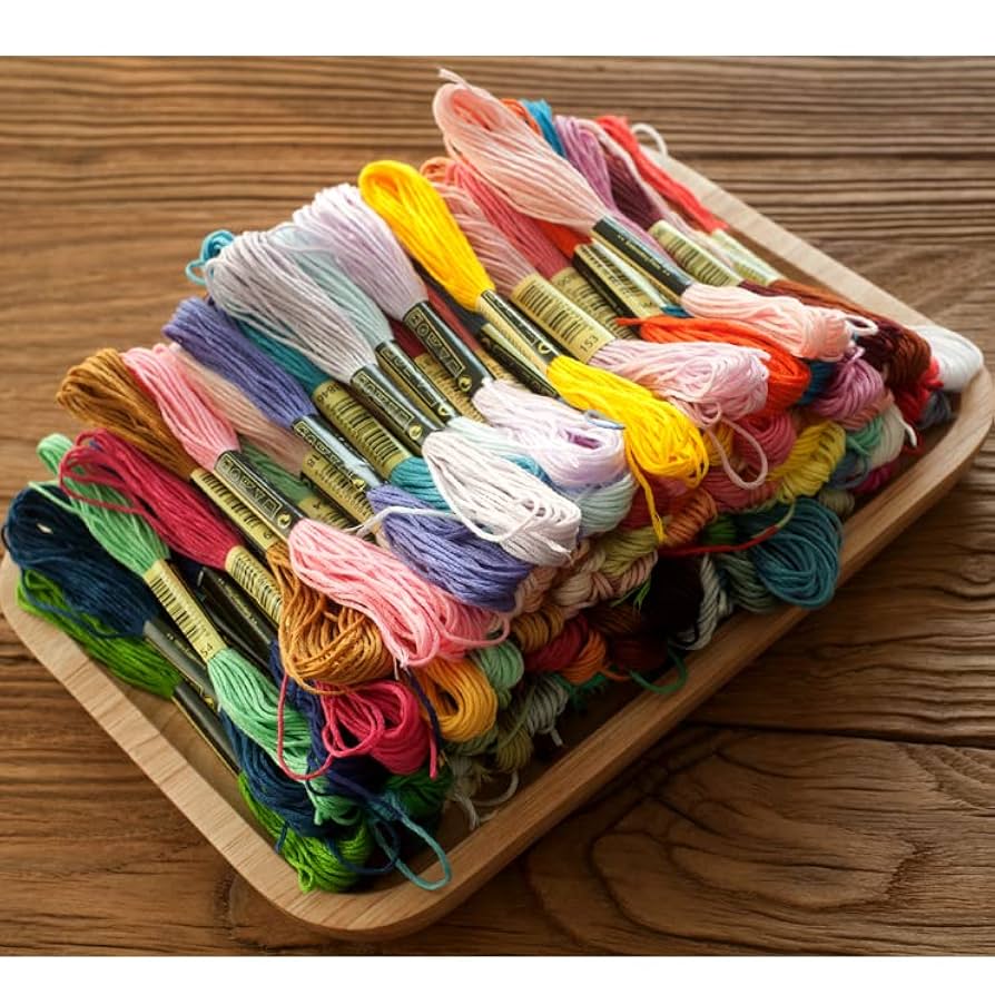 Amazon.co.jp: VTEERY(みさ) 刺繍糸 刺しゅう糸 初心者 カラフル